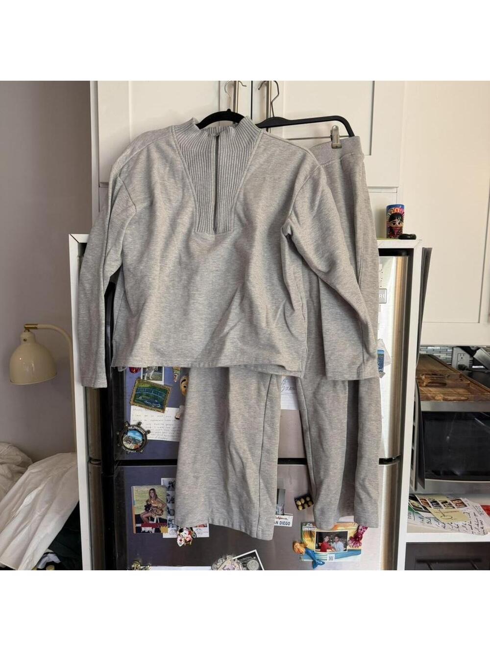 Splendid Women's Grey Sweatshirt set